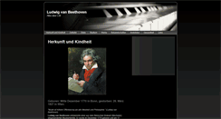 Desktop Screenshot of beethoven.li